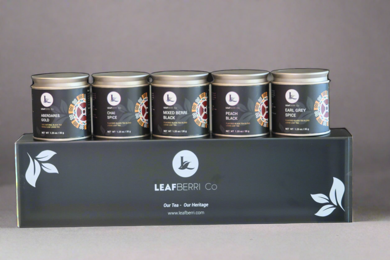 5 Can Black Tea Sampler Box