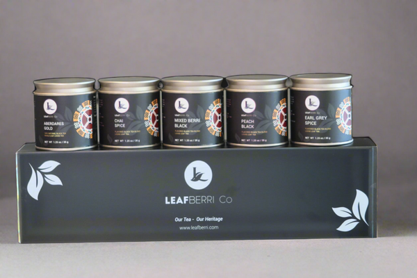 5 Can Black Tea Sampler Box