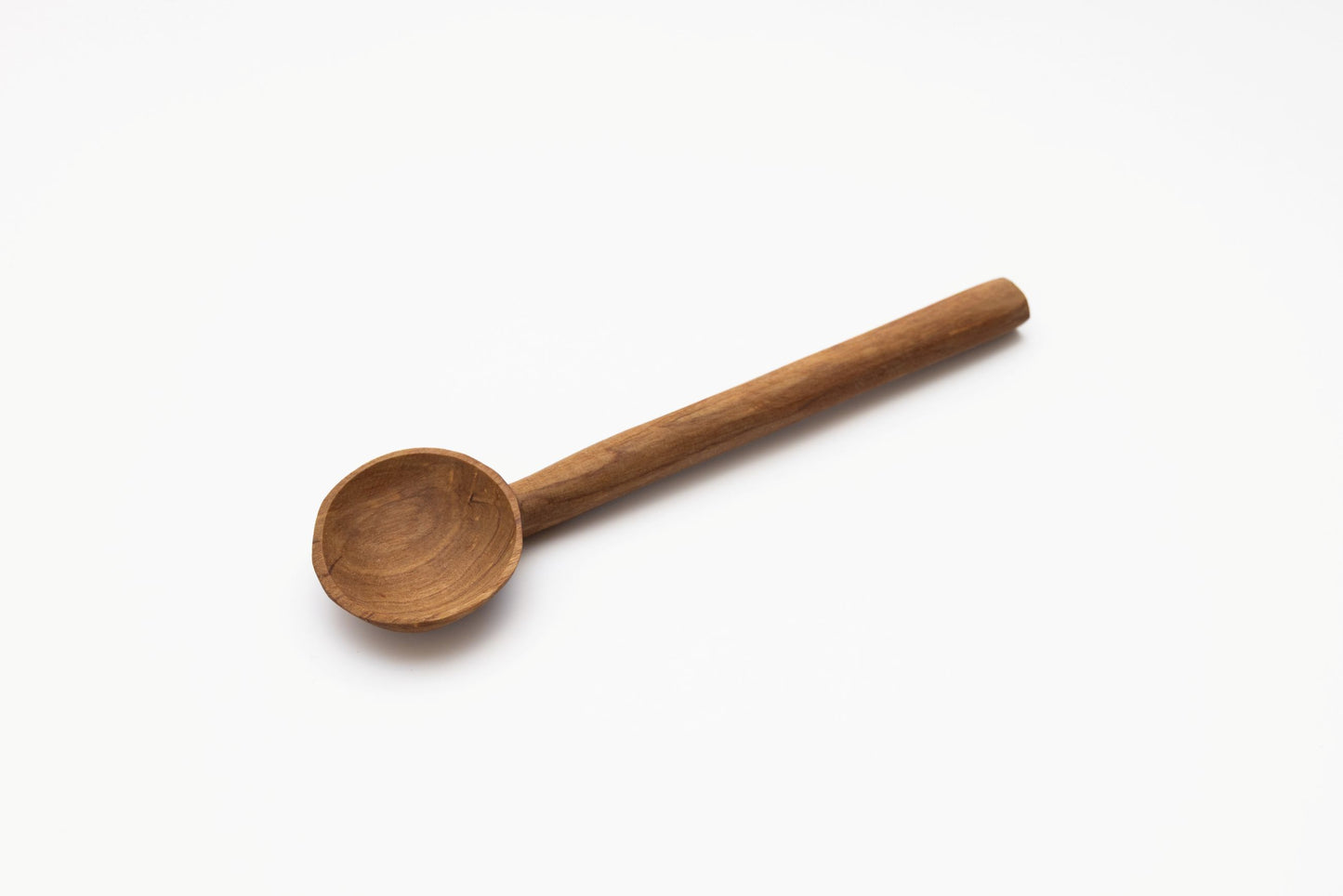 Handmade  Roundshape Plain Wooden Teaspoon (Qty 1)