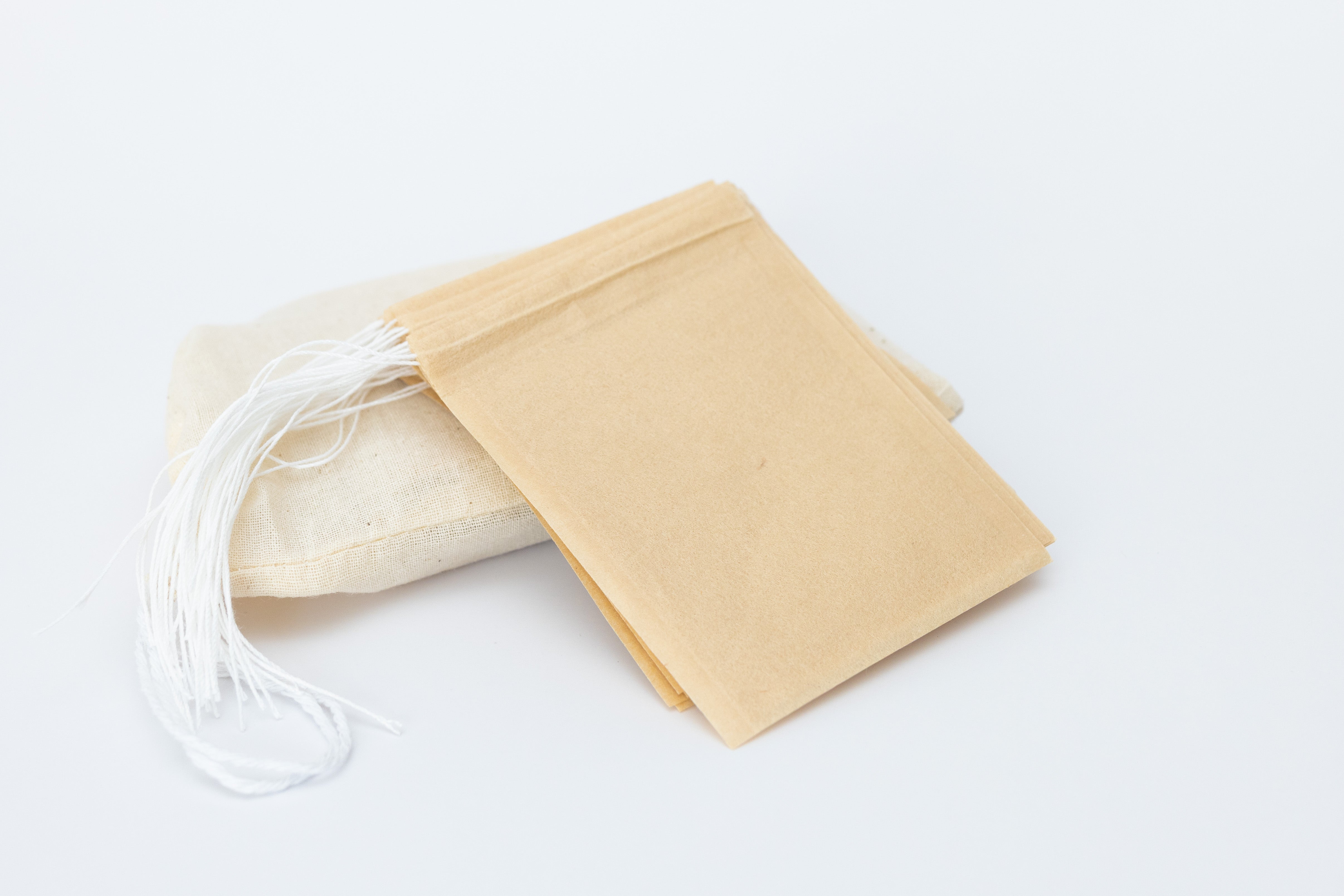 100 ct Natural Single Tea Bag Filters