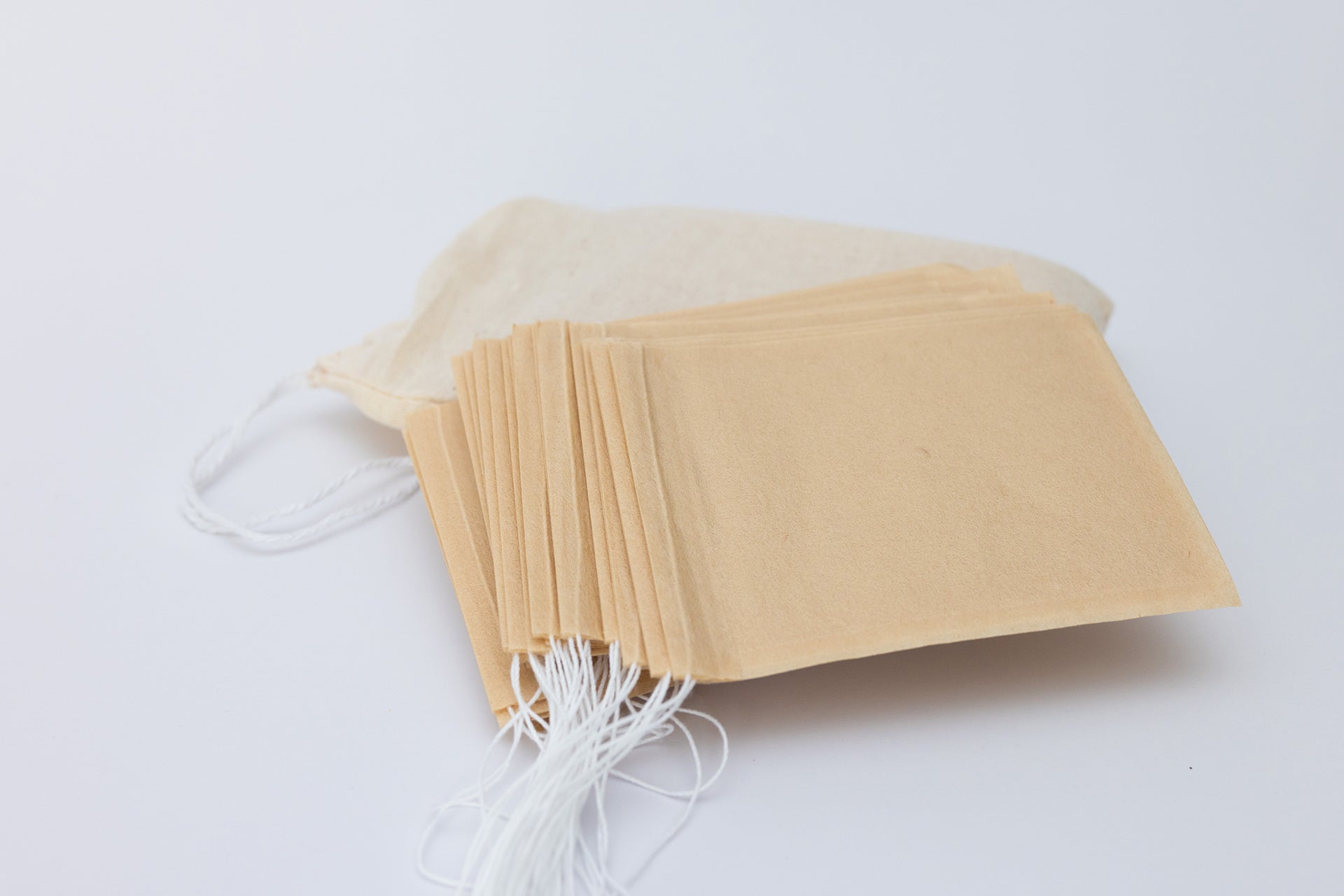 100 ct Natural Single Tea Bag Filters