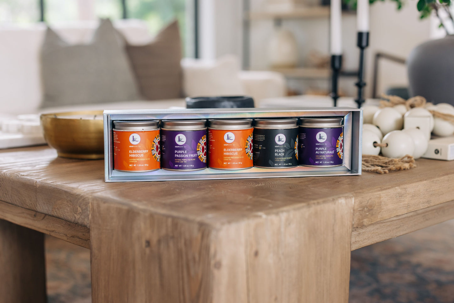 5 Can Kenyan Variety Tea Sampler Box